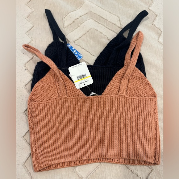 NWT Free People Intimately You Wanna Brami Crochet Bralette Bundle - Picture 2 of 2